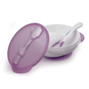吸盤碗連感溫變色匙羹 Suction Bowl with Ideal Temperature Feeding Spoon Set